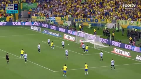 Argentina vs Brazil 1-0 Highlights & All Goals 2023 HD 🔥 Messi & Nicolas Otamendi Goal
