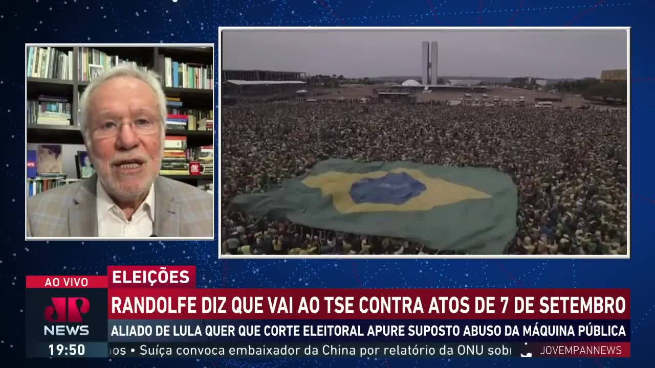 Eleições 2022 Randolfe (Senador) 7 de Setembro (Os Pingos nos Is) 2022,9,8