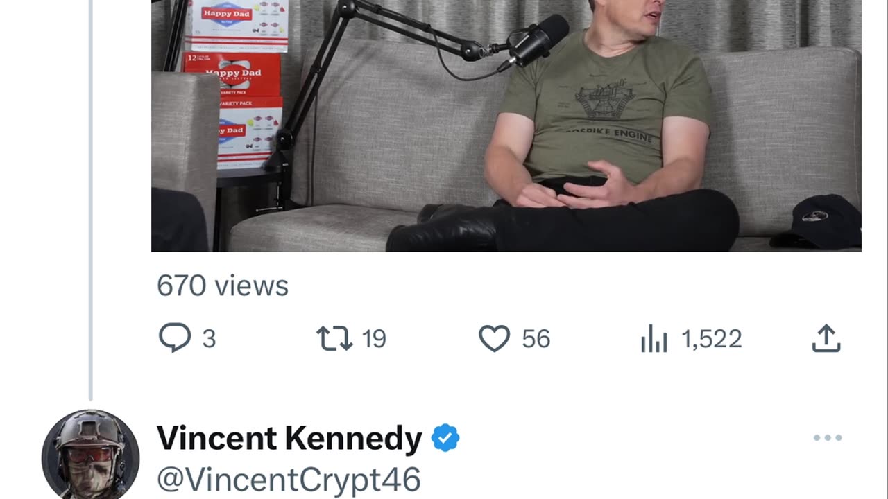 Bet he microdoses.