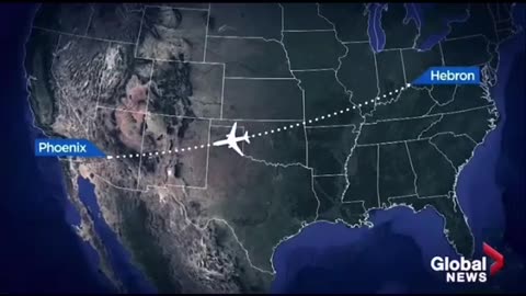 UFO - Cylinder UFO Passes Airplane