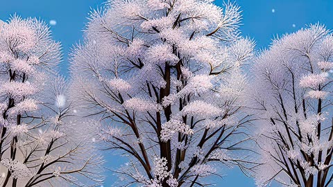Snow comprises individual ice