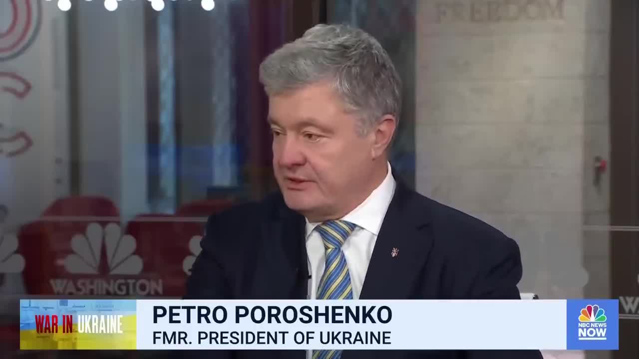 Fmr. Ukrainian President Calls Ukrainian Armed Forces A ‘Great Negotiator'