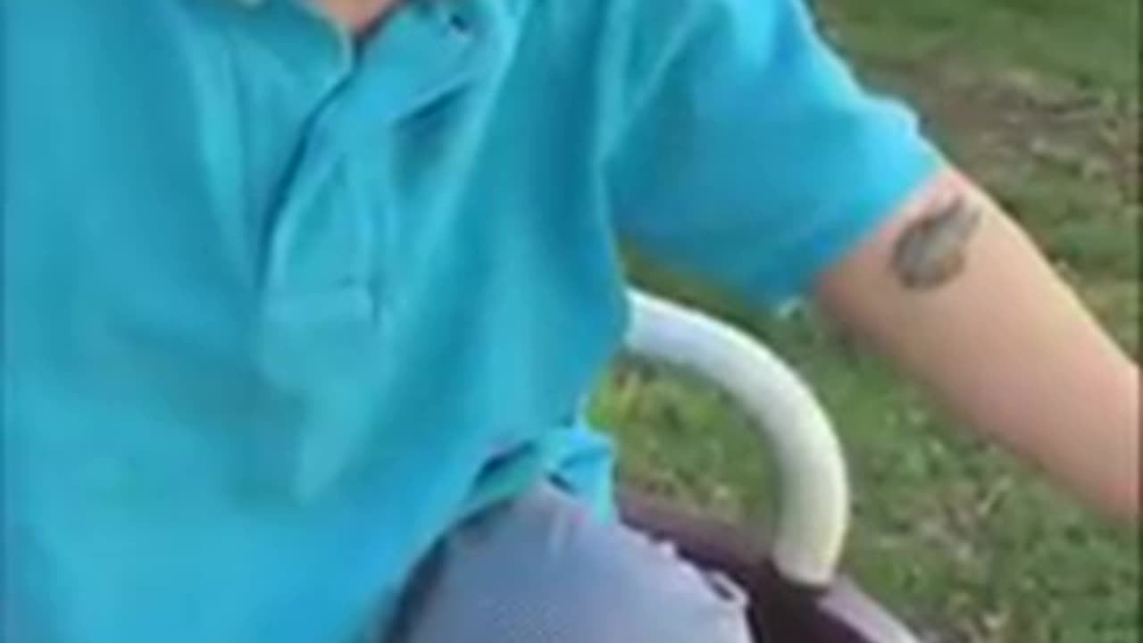 Pepe The Frog Jumps on Small Boy