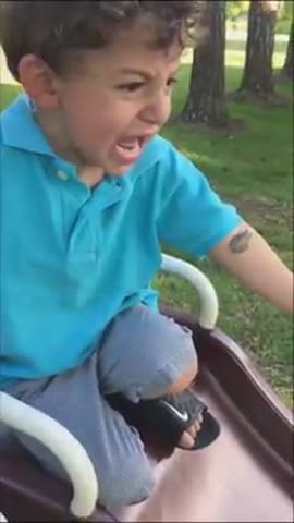 Pepe The Frog Jumps on Small Boy