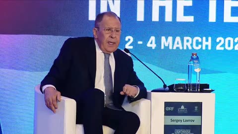 Lavrov draws laughter after claiming Ukraine attacked Russia