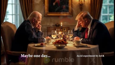 Trump and Biden: Besties?