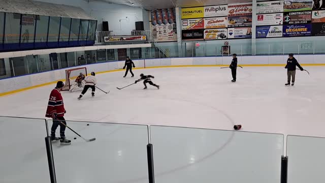 Pratique hockey Anciens Canadiens