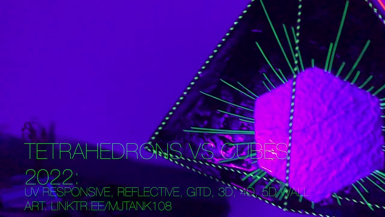 Tetrahedrons Vs Cubes 2022: music video