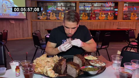 IMPOSSIBLE 15LB TEXAS STEAK CHALLENGE (PRIME RIB) BIGGEST FOOD CHALLENGE EVER MAN VS FOOD