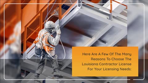 Louisiana Contractor License