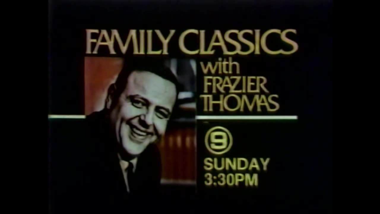 1983 - WGN Promo for 'Gentle Giant' on 'Family Classics with Frazier Thomas & News Bumper