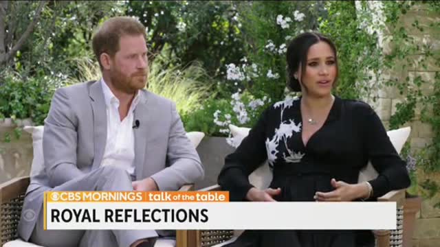 Oprah reflects on "bombshell" interview with Prince Harry and Meghan