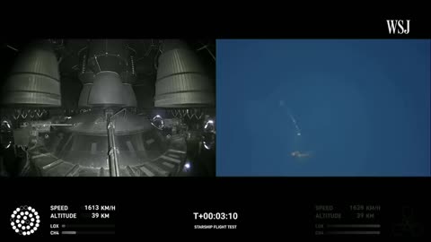 Starship Explosion Video: Watch Elon Musk's Rocket Explode After Launch | WSJ