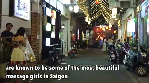 The Truth of Little Tokyo, Massage Street in Saigon(Hochiminh City), Vietnam