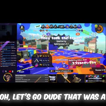 Engaging gameplay commentary in Splatoon 3