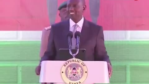 President of Kenya tells citizens to get rid of US dollars.