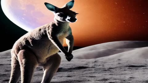 MOON ANIMALS - A I COMPUTER GENERATED TEXT TO VIDEO