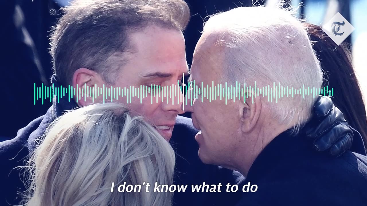 גו ביידן הקלטה קולית מתחנן לבנו שיגמל מסמים הדלפה מהמחשב של ביידן