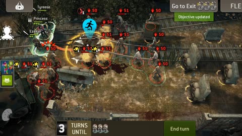 The Walking Dead No Man's Land Surrounded Round 55