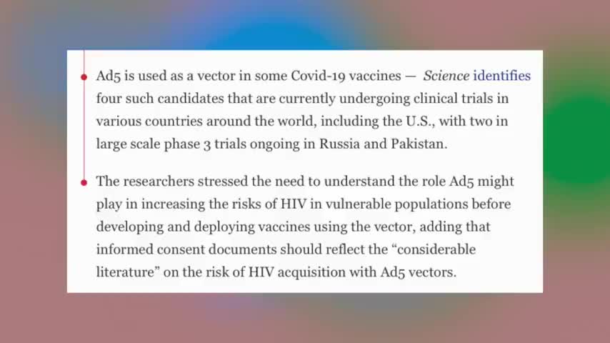 More information on VAIDS