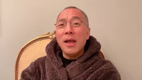 20221204文贵先生GETTR¹：明天上午一大早出去开会，一直到下午500，在这个期间我可能不能发小视频，先给大家说声道歉🙇‍♀️……等我开完以后再补上