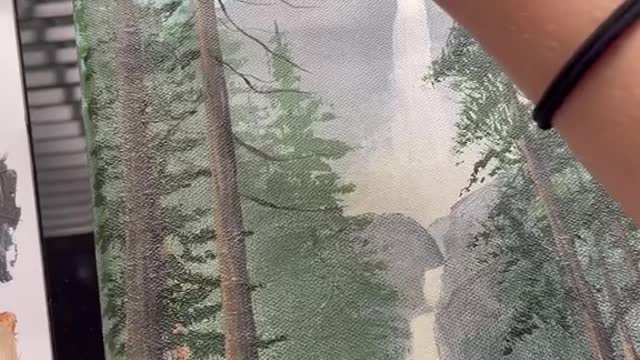 Painting National Parks pt. 2- Yosemite