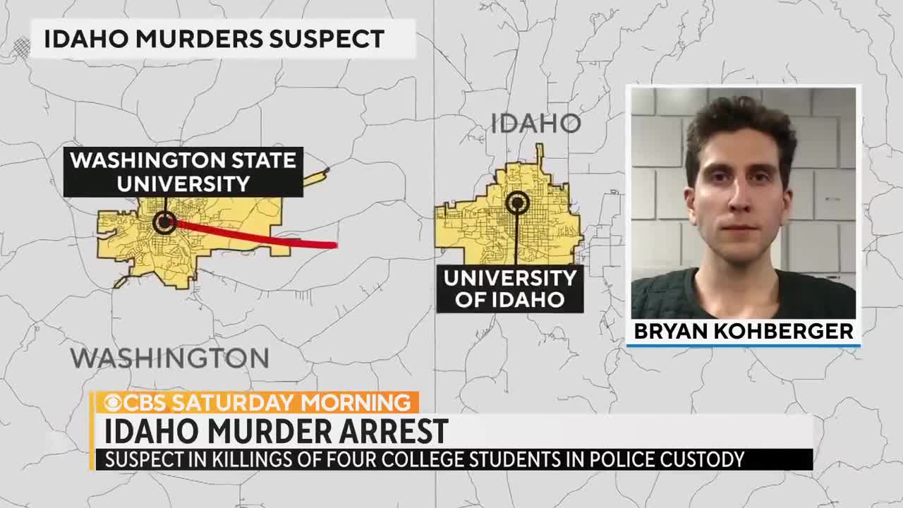 Suspect in murders of 4 Idaho students arrested in Pennsylvania