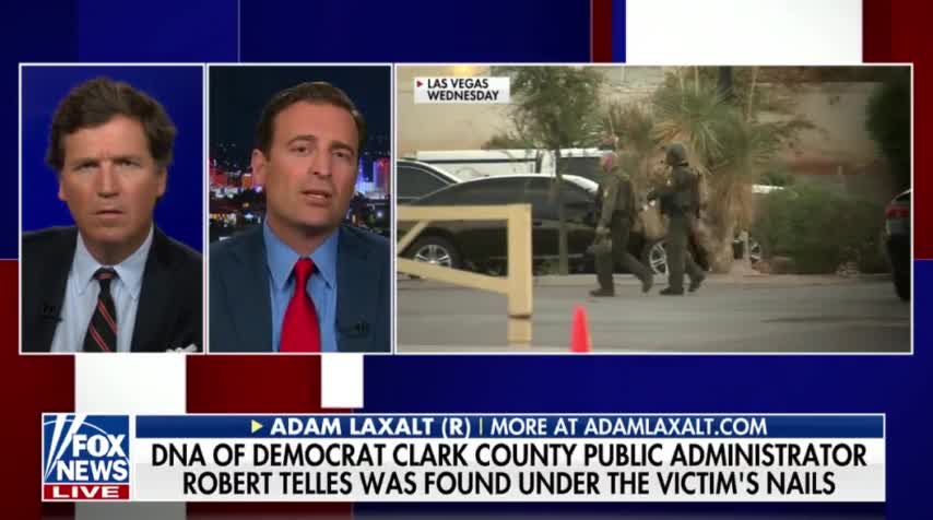 Tucker Carlson discusses the LV Democrat arrested in connection to murder of journalist.