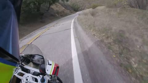 Last Glendora Mount Road GMR run for 2015 Ducati Panigale Tri-color 12/27/2015 helmet cam