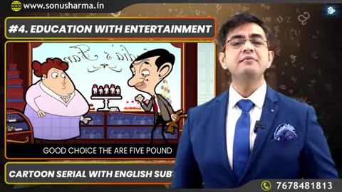 How to speak fluently in English- SONU SHARMA - Contact us - 7678481813