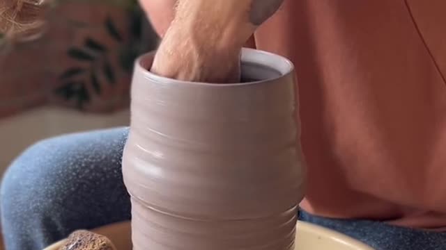🌸#pottery #asmr #satisfying.mp4