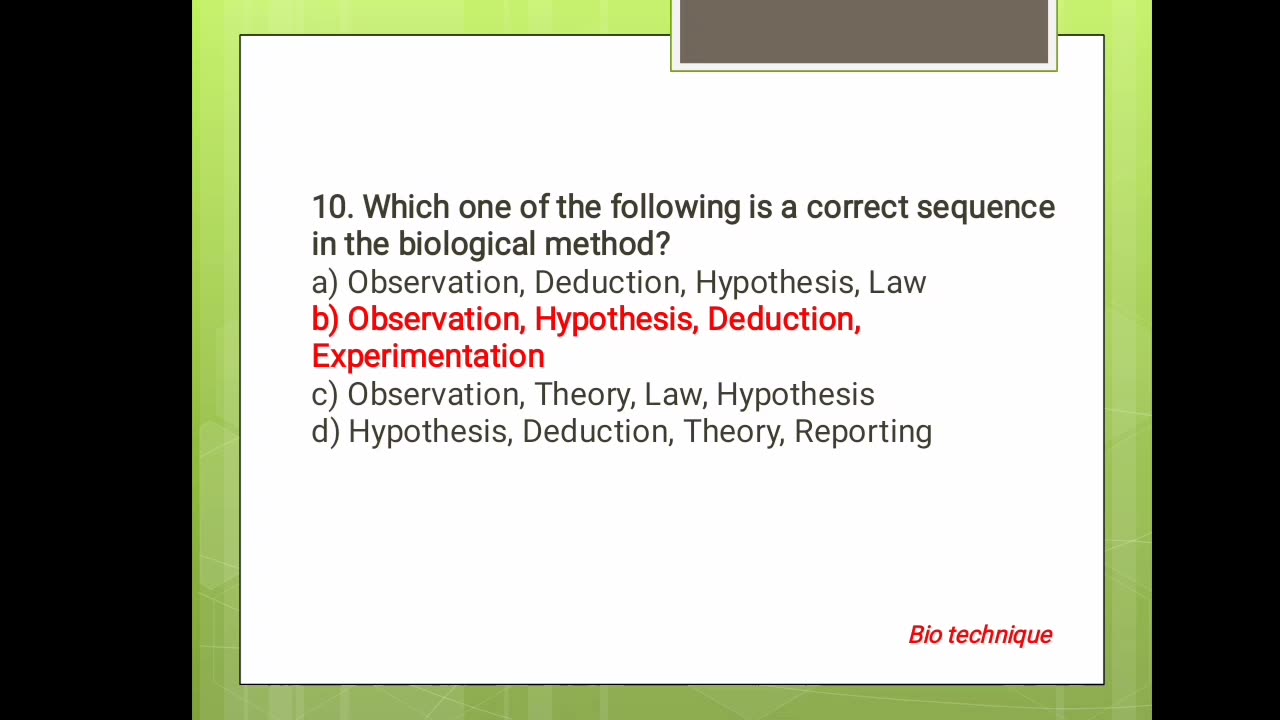 Solving a biological problem clasa 9 chapter 2