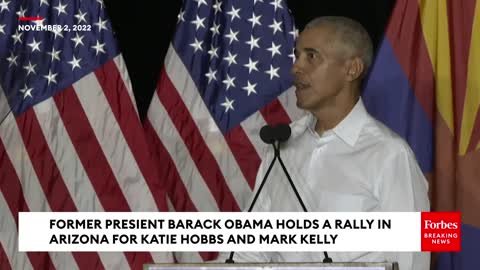 Barack Obama: 'Kari Lake Actually Interviewed Me Back In 2016...'