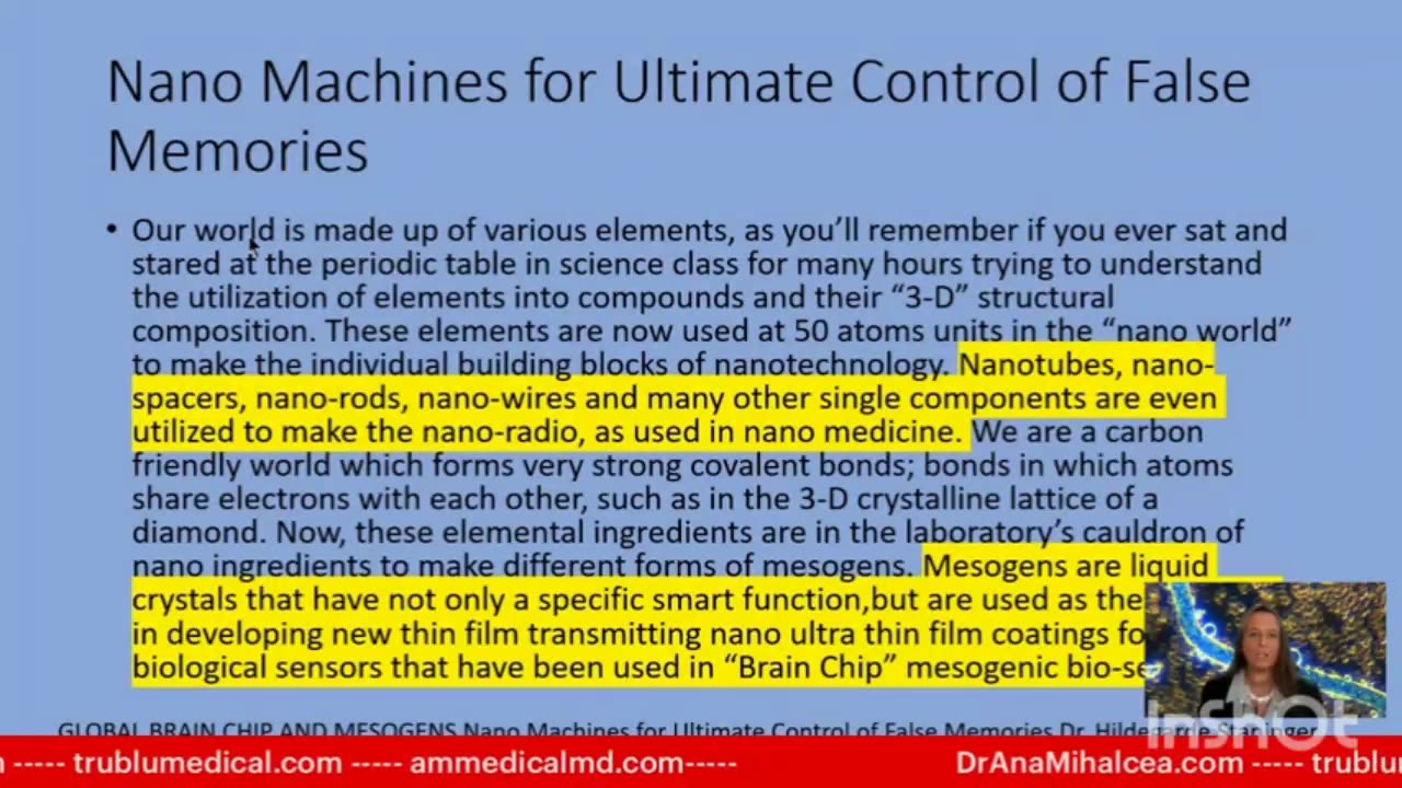 The Control Mechanism technologies Currently At Play! INFORM YOURSELF 1ST!