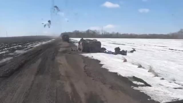 Ukraine War - Destroyed and abandoned equipment of the Ukrainian army