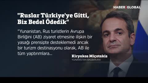 Miçotakis Rusya Karşısında Türkiye'ye Nasıl Kaybettiklerini İtiraf Etti