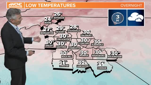 Frigid air, Arctic blast ahead for Charlotte Larry Sprinkle forecast