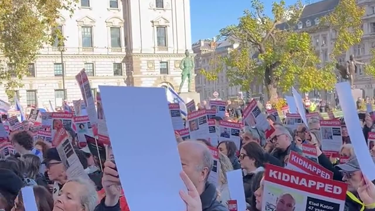 Update from the Israel rally in London