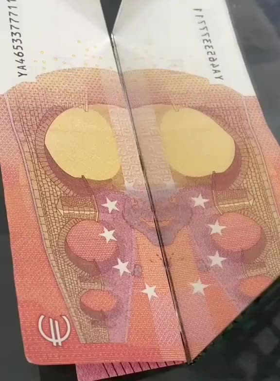 💥👿 😈 👿💥 EU money in the mirror... Full of demonic images...