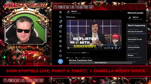 KILLSTREAM: FUENTES FABRICATES, KING BOO FUNDRAISER, + OLD BRIT'S COHOST TELLS ALL (RESTREAM)