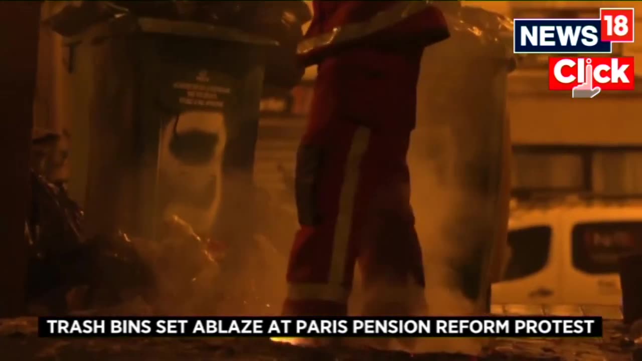 Paris Is Burning | Protesters Set France Ablaze | Videos Show Paris Burning In Protest | News18