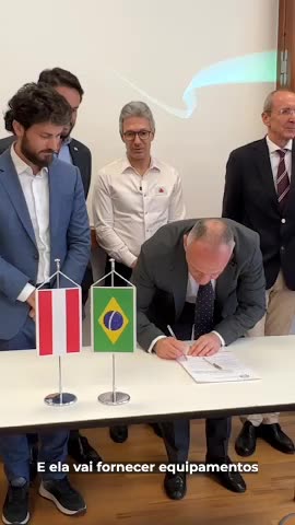 Governador Romeu Zema anuncia investimentos da #Andritz em Governador Valadares