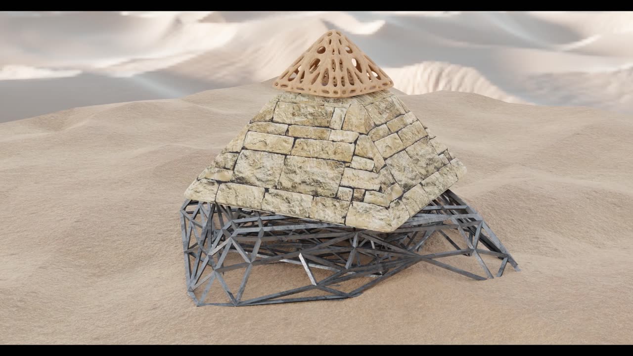 a pyramid