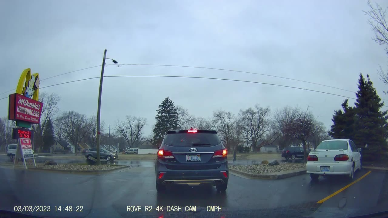 Drive From McDonald's, Telegraph/Stanford, Dearborn Heights; To Telegraph/Oak, Dearborn, MI, 3/3/23