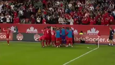 🔴Alphonso Davies ⚽️ is a beautiful goal with the Canadian national team