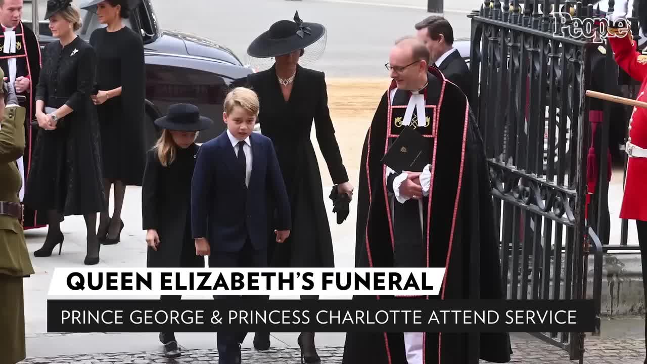 Prince George & Princess Charlotte Join the Royal Procession at Queen Elizabeth's Funeral PEOPLE