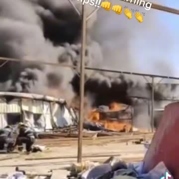 People In China Burning FEMA Camps