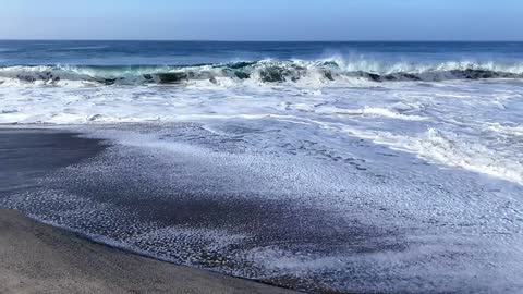 Ambient Sleep Music: Waves Hitting the Shore to Peaceful Music