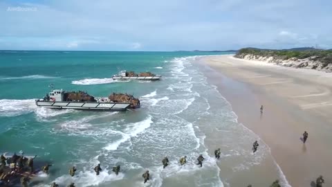 Australian Troops Conduct Beach Landing During Talisman Saber Joint Military Exercises6