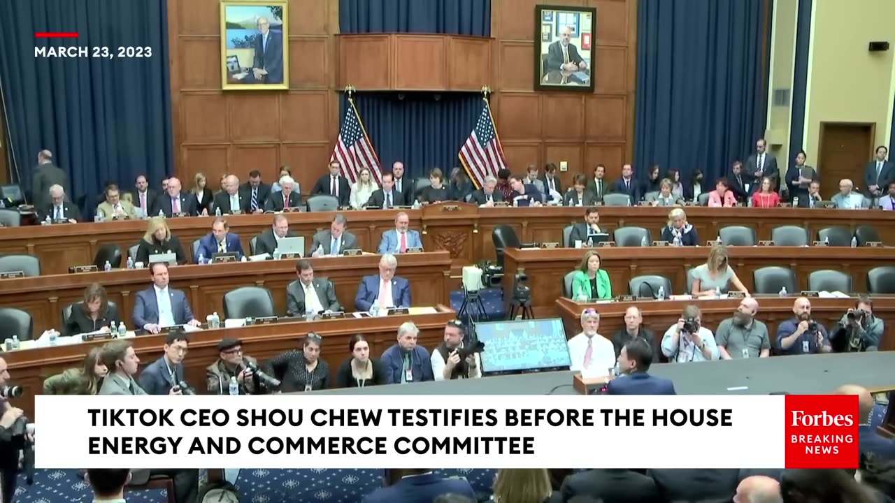 JUST IN- Kat Cammack Tears Into TikTok's CEO Over Violent Content And Data Security